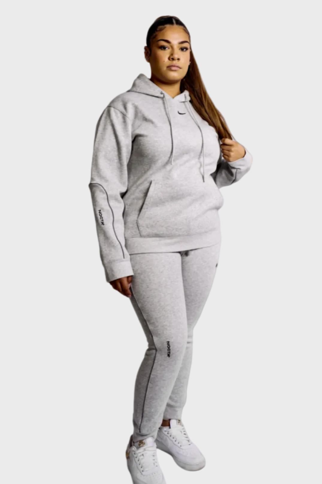 Nike Nocta Cardinal Fleece Gris 7