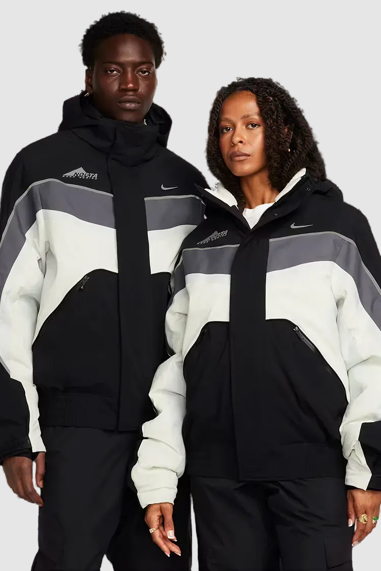 NOCTA DLMTS 8000 Jacket Noir et Blanc Splincing