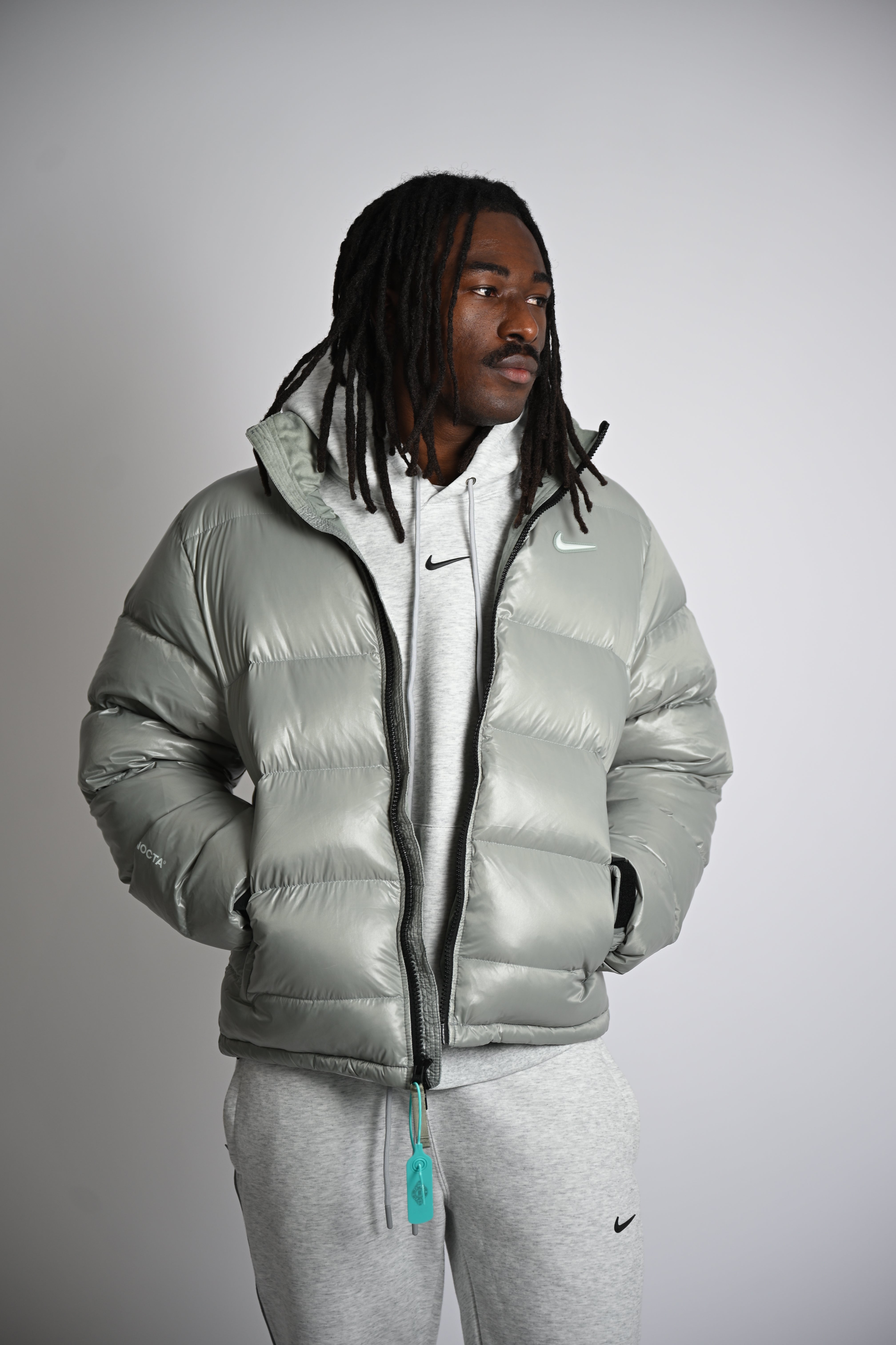 NOCTA x Drake Puffer Jacket Gris