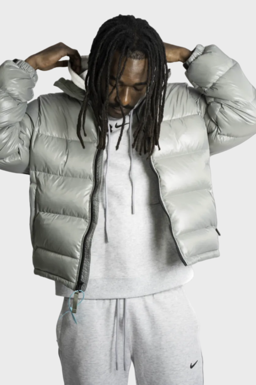 Nike x Drake NOCTA Puffer Jacket gris 4