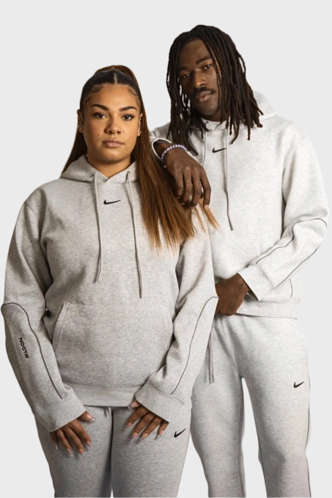 Nike Nocta Cardinal Fleece gris 8