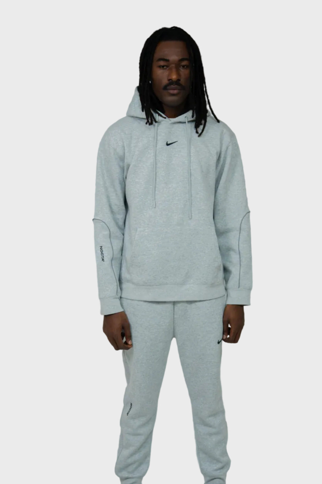 Nike Nocta Cardinal Fleece gris 2