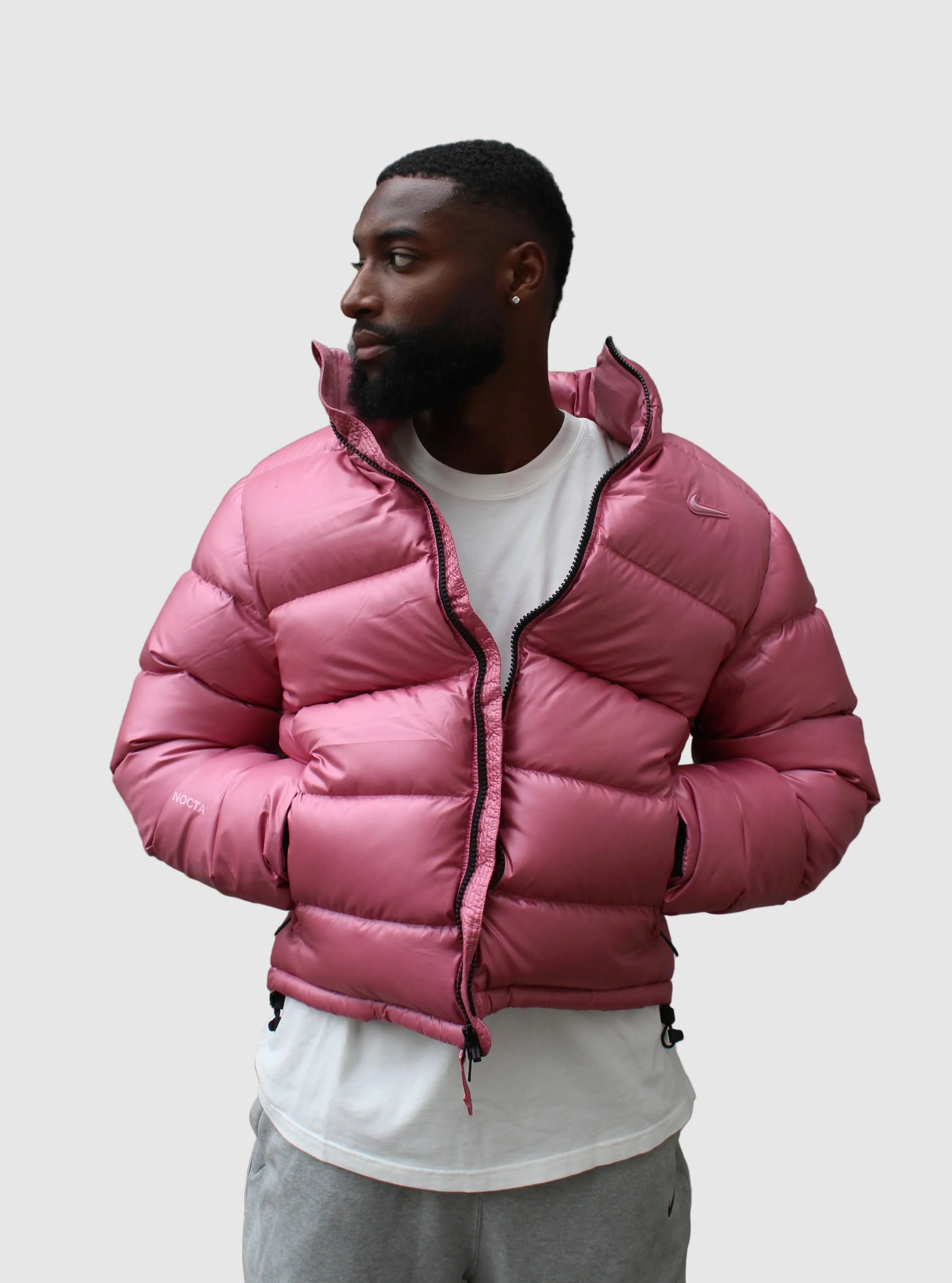 NOCTA x Drake Puffer Jacket Rose